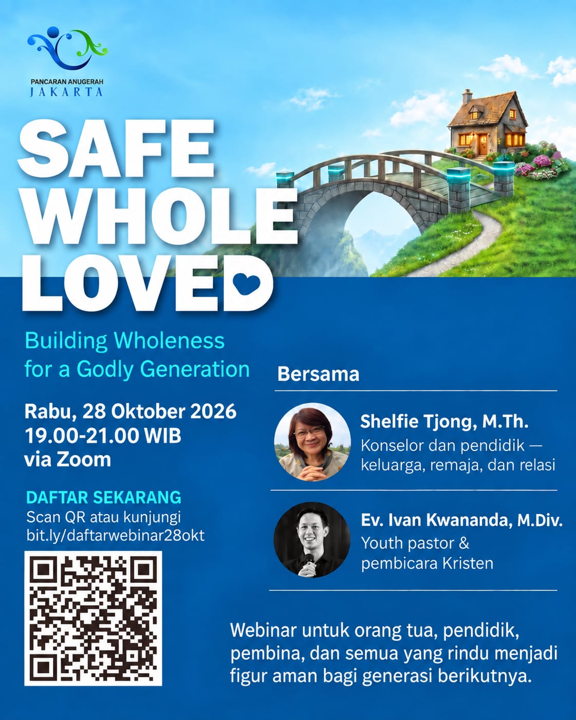 Flyer webinar Safe Whole Loved